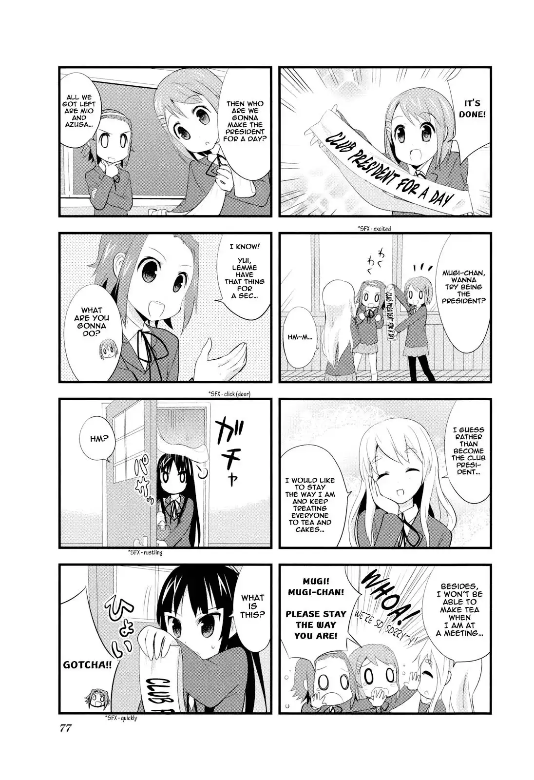 K-ON! Anthology Comic Chapter 10 3